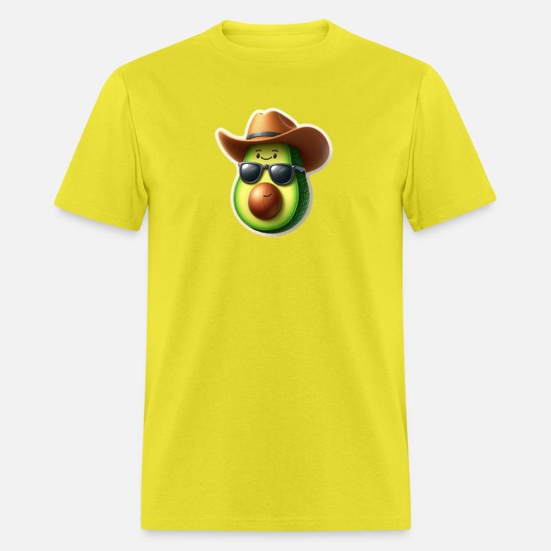 avocado wears hat