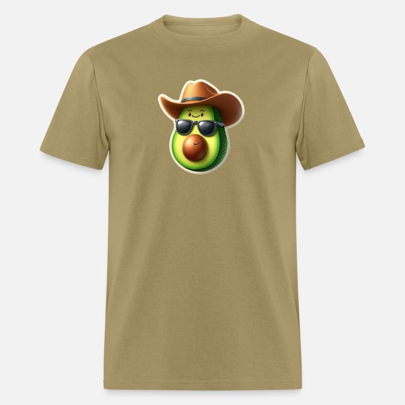 avocado wears hat