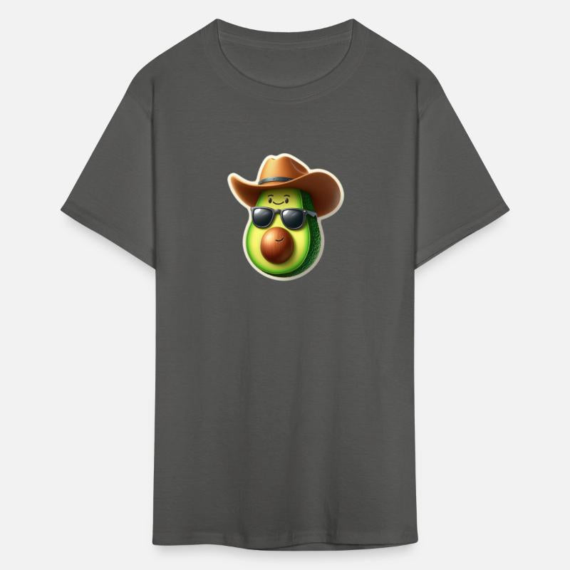 avocado wears hat