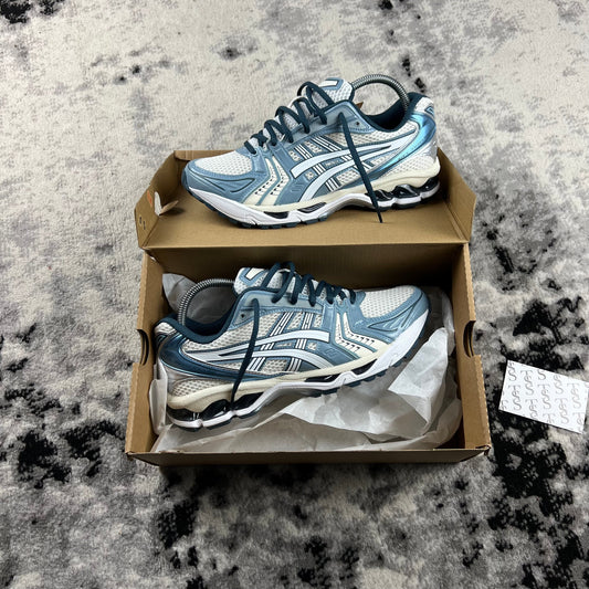 ASICS KAYANO 14 - CREAM RAW INDIGO