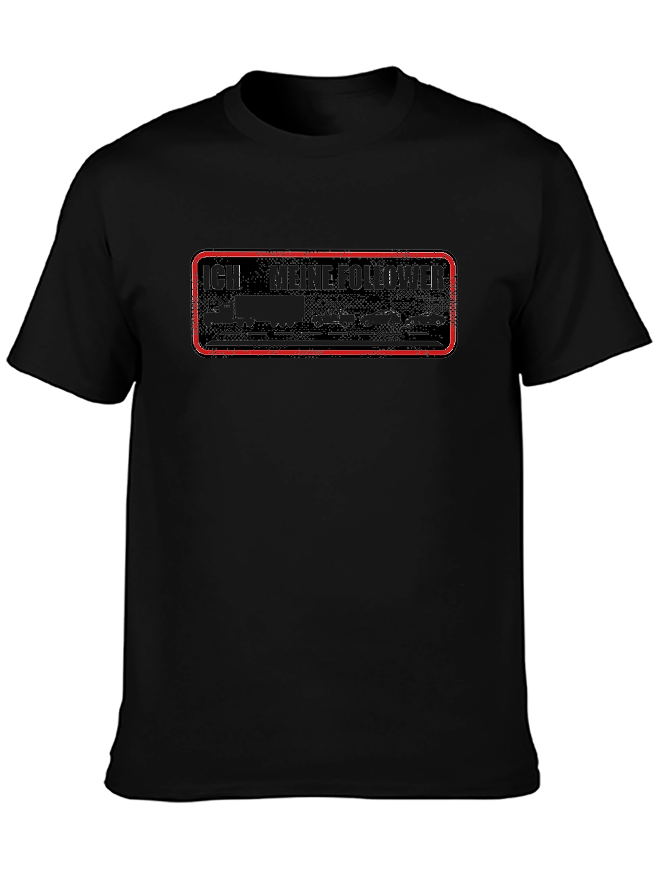 Funny Trucker T-Shirt - I Have My Followers
