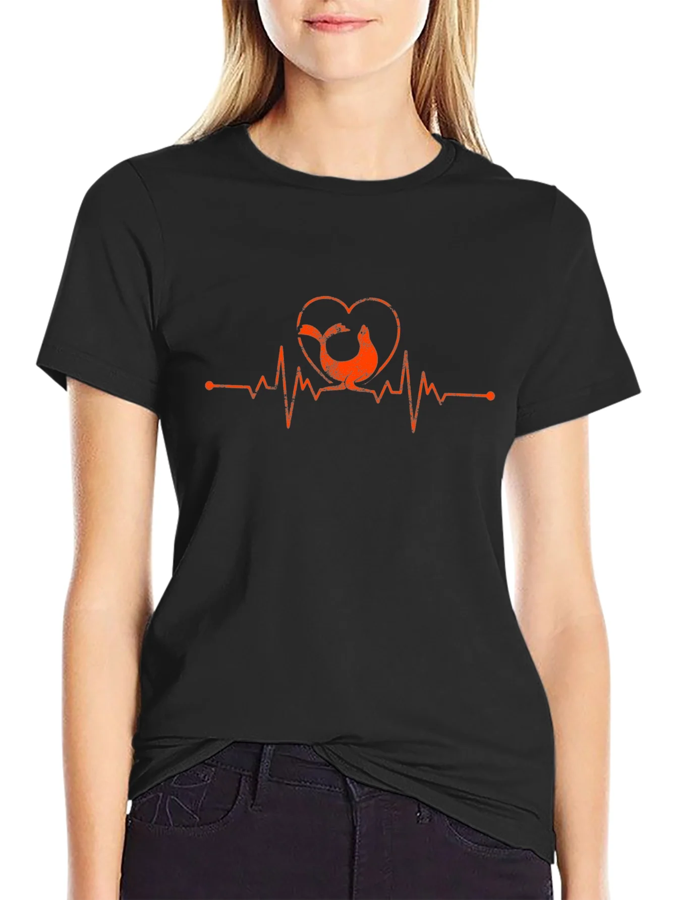 Seal Heartbeat T-Shirt - Animal Lover Tee
