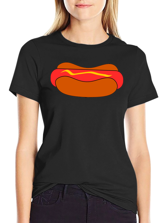 Hot Dog Graphic Tee - Funny Casual T-Shirt