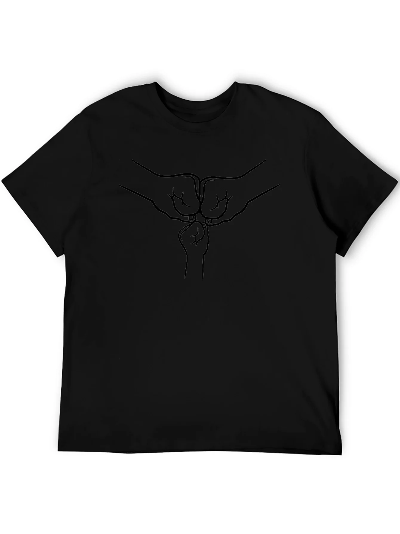 Family Fist Bump Black T-Shirt