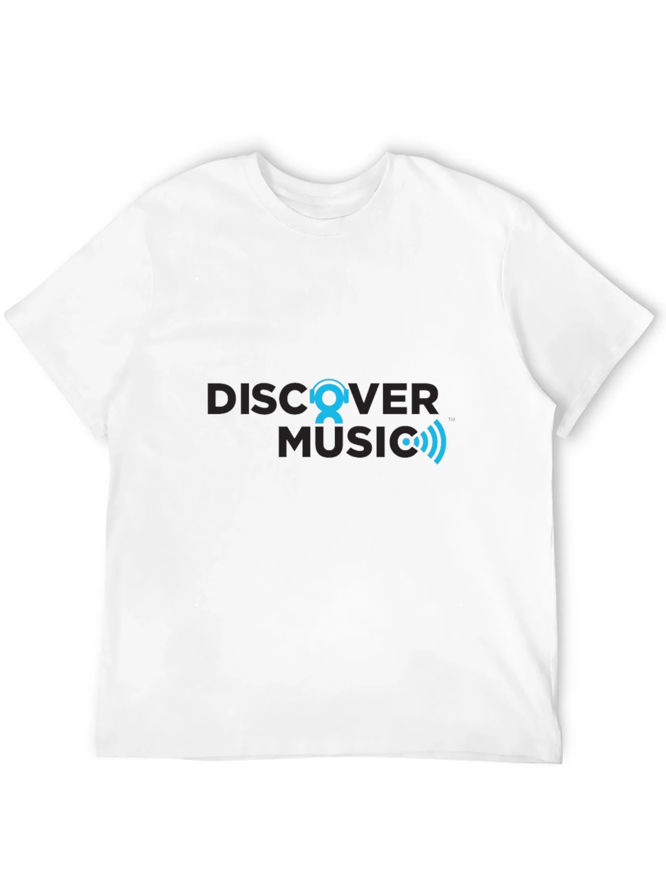 Discover Music Graphic T-Shirt - Black