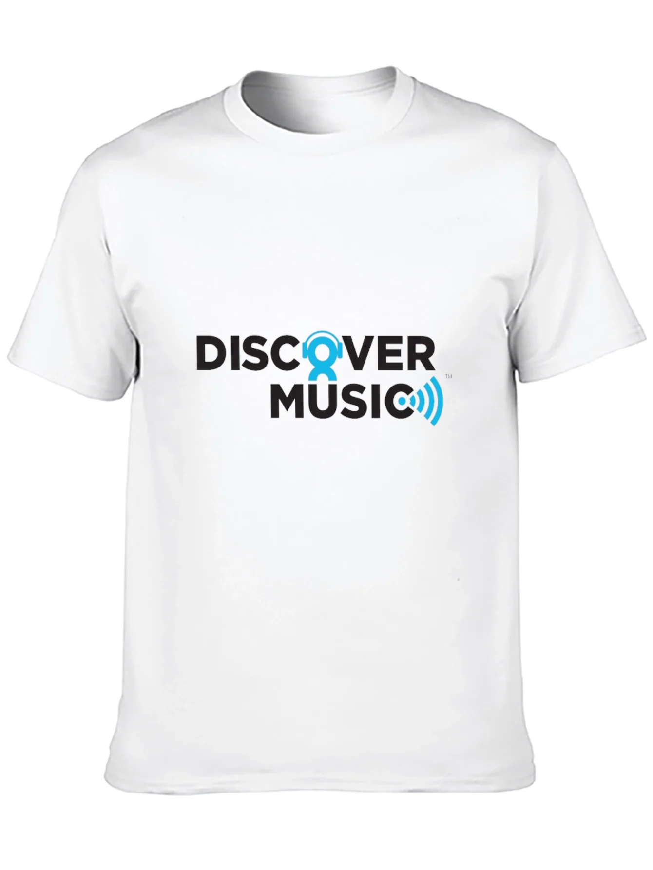 Discover Music Graphic T-Shirt - Black