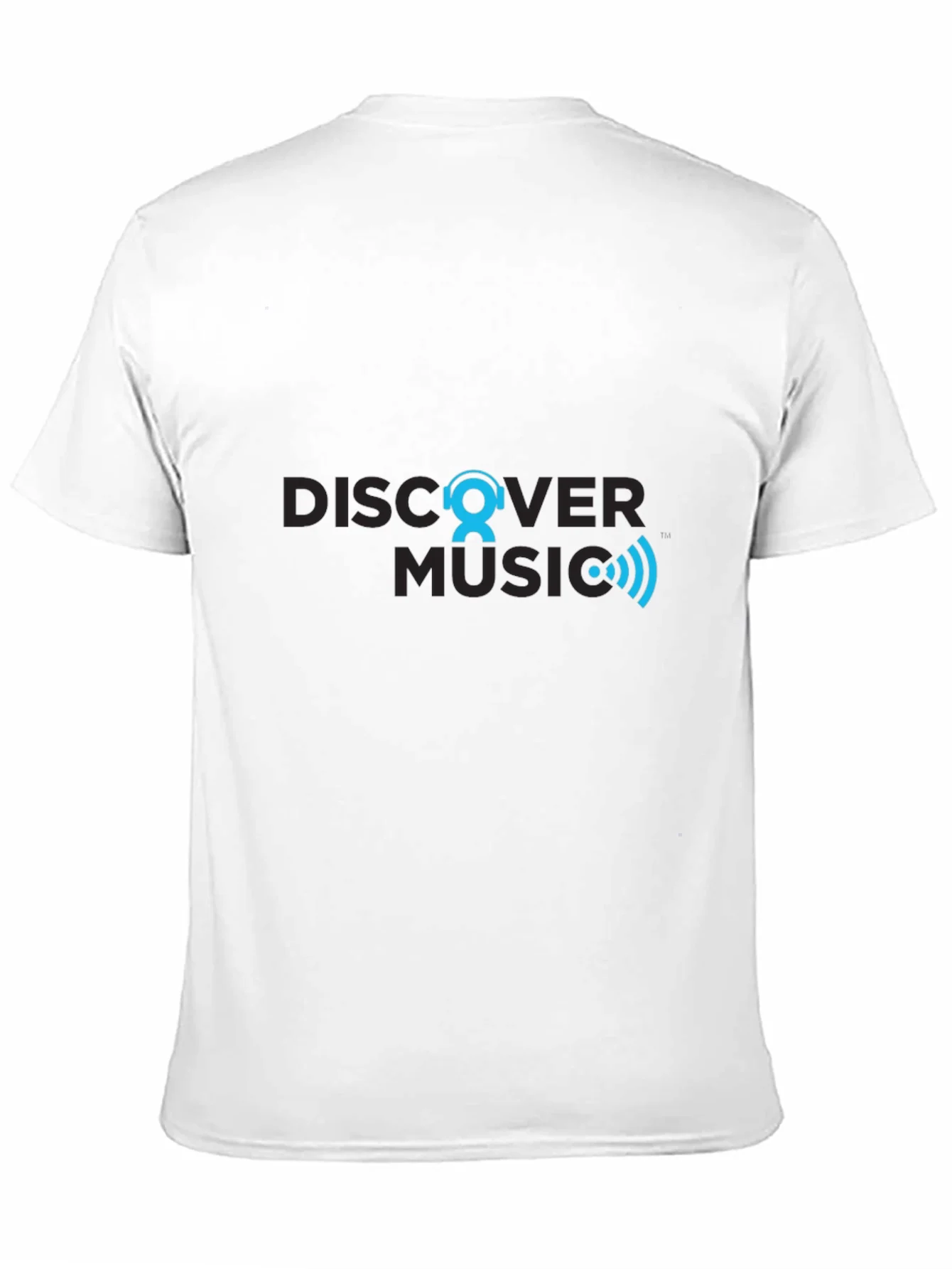 Discover Music Graphic T-Shirt - Black