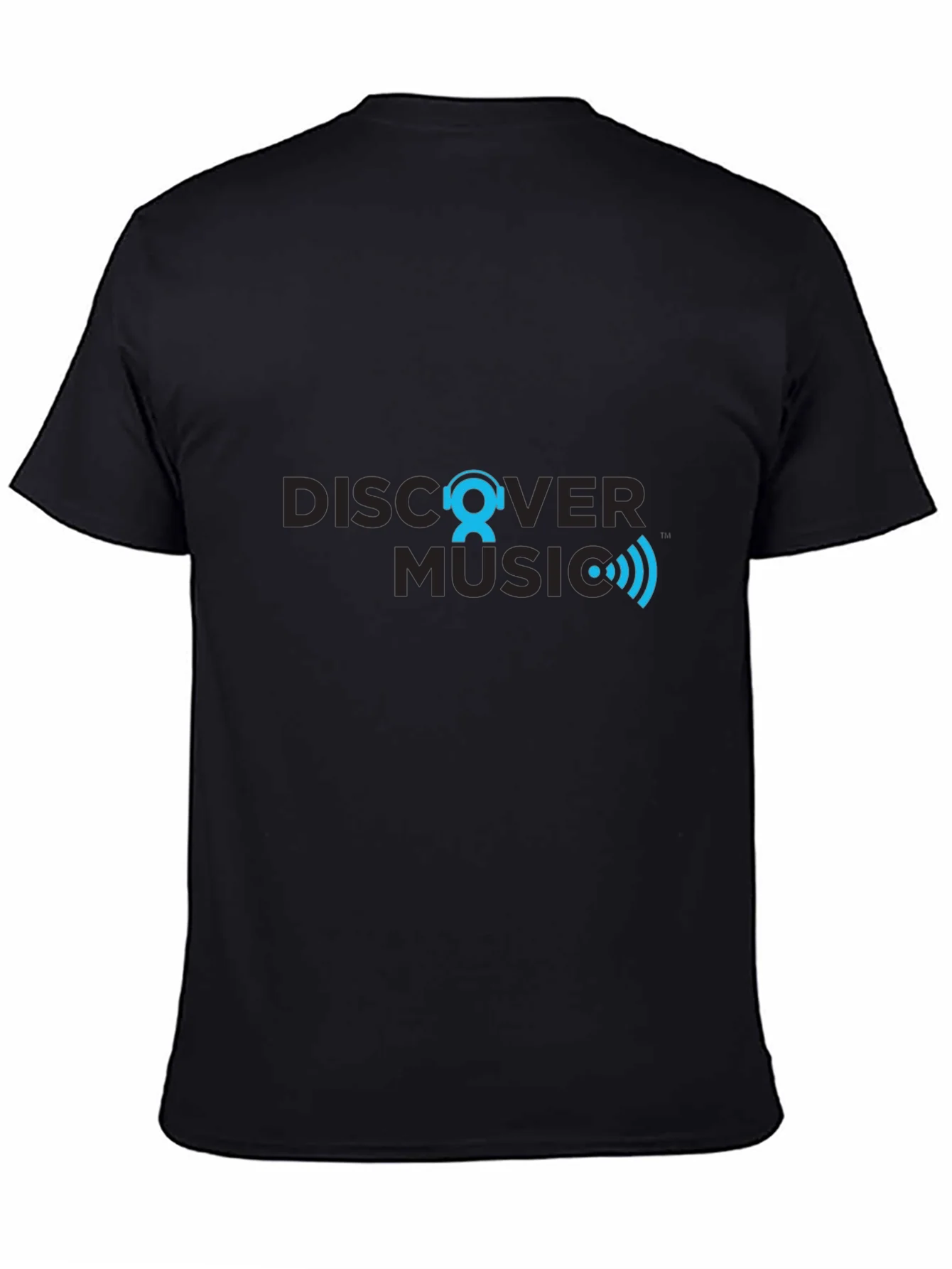 Discover Music Graphic T-Shirt - Black