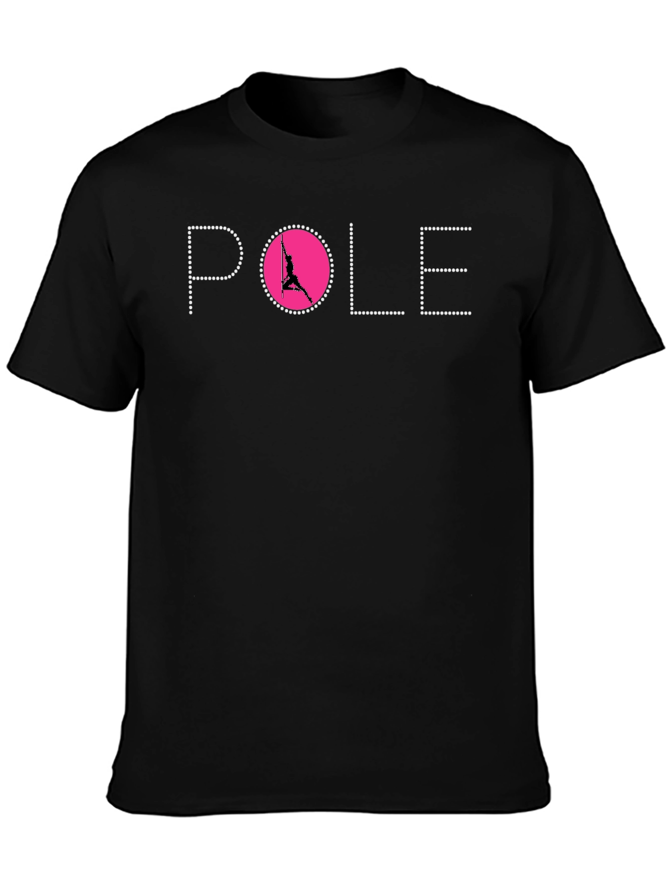 Pole Dancing T-Shirt - Black Graphic Tee