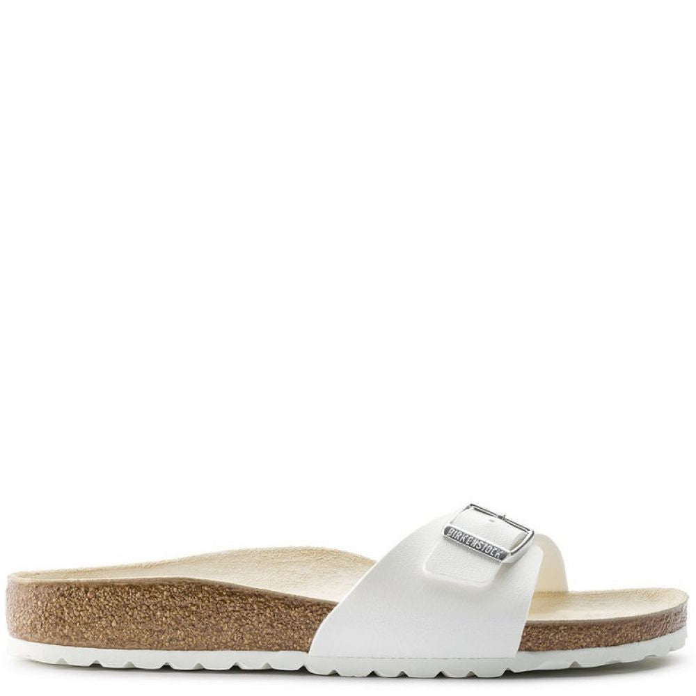 Birkenstock Women's Madrid Birko-Flor in White
