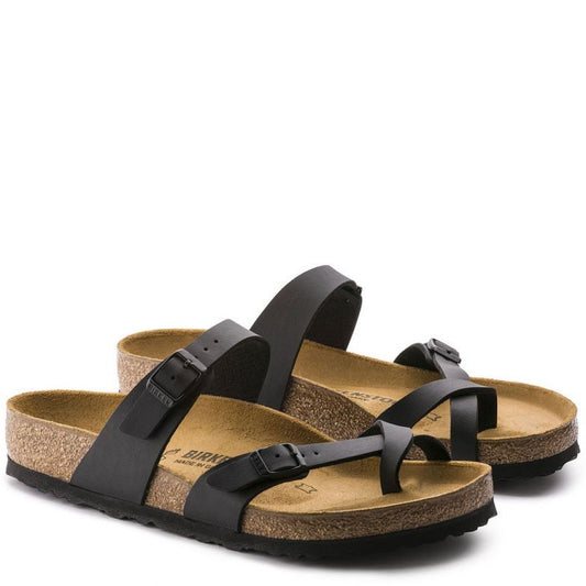Birkenstock Women's Mayari Birko-Flor in Black