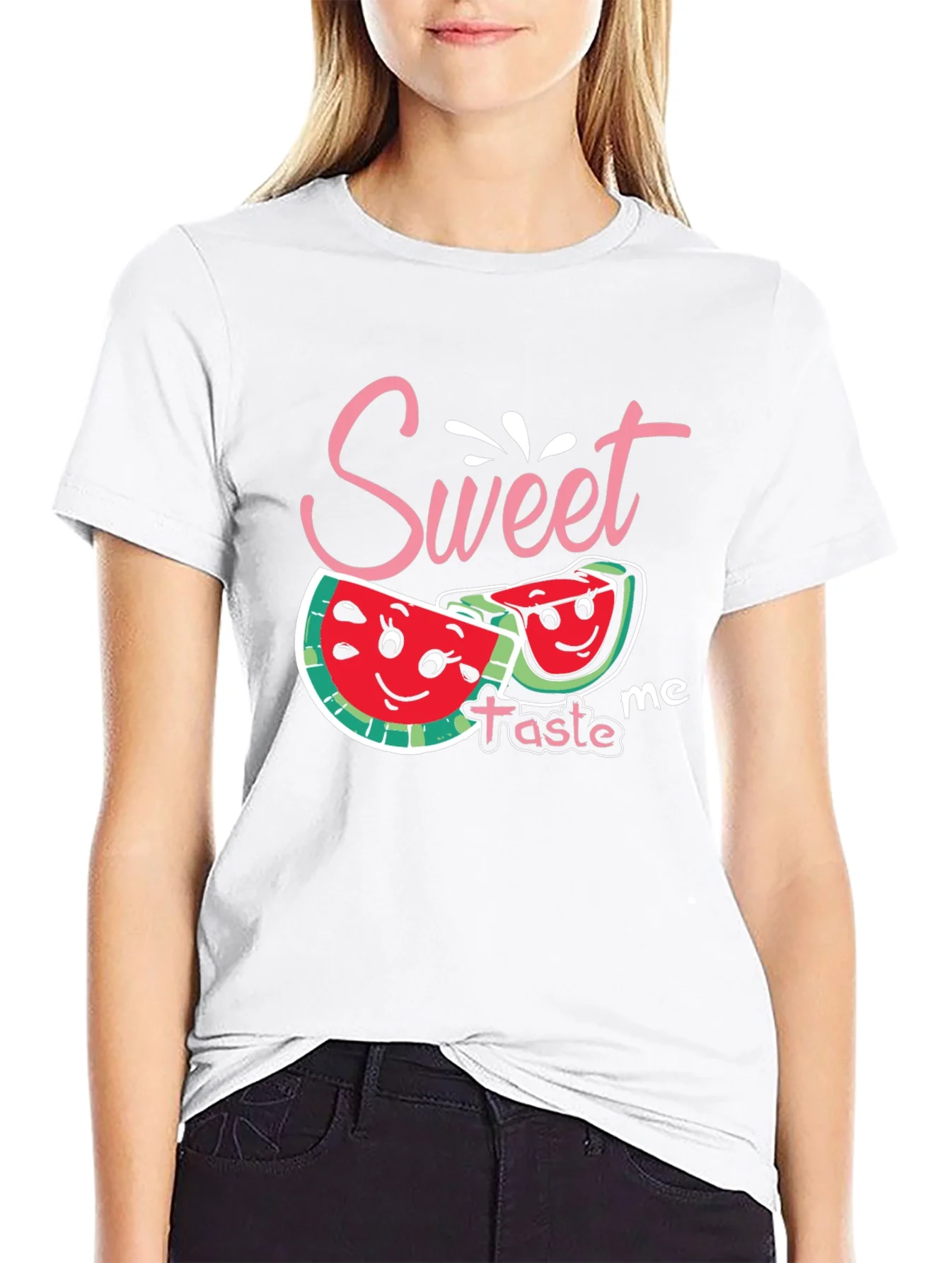 Sweet Taste Watermelon Graphic T-Shirt