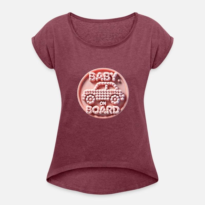 Baby on Board Baby Announcement Design with Car