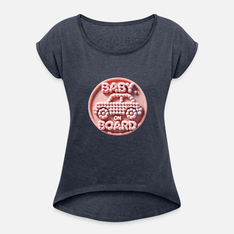 Baby on Board Baby Announcement Design with Car