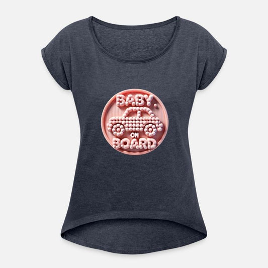 Baby on Board Baby Announcement Design with Car