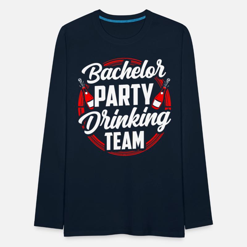 Bachelor Party Drinking Team Groom Bride