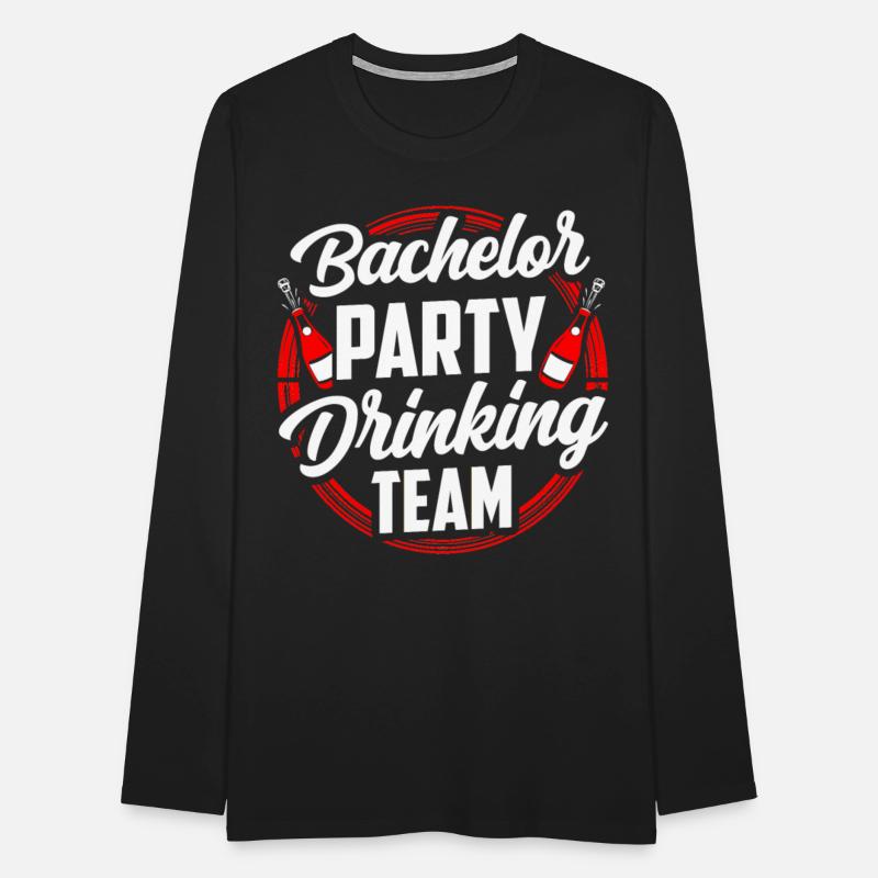 Bachelor Party Drinking Team Groom Bride