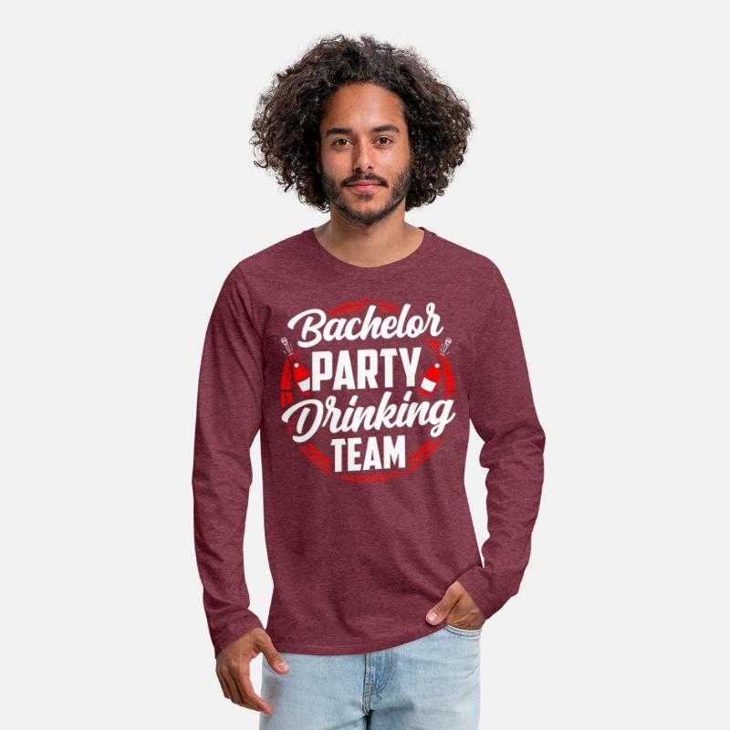 Bachelor Party Drinking Team Groom Bride