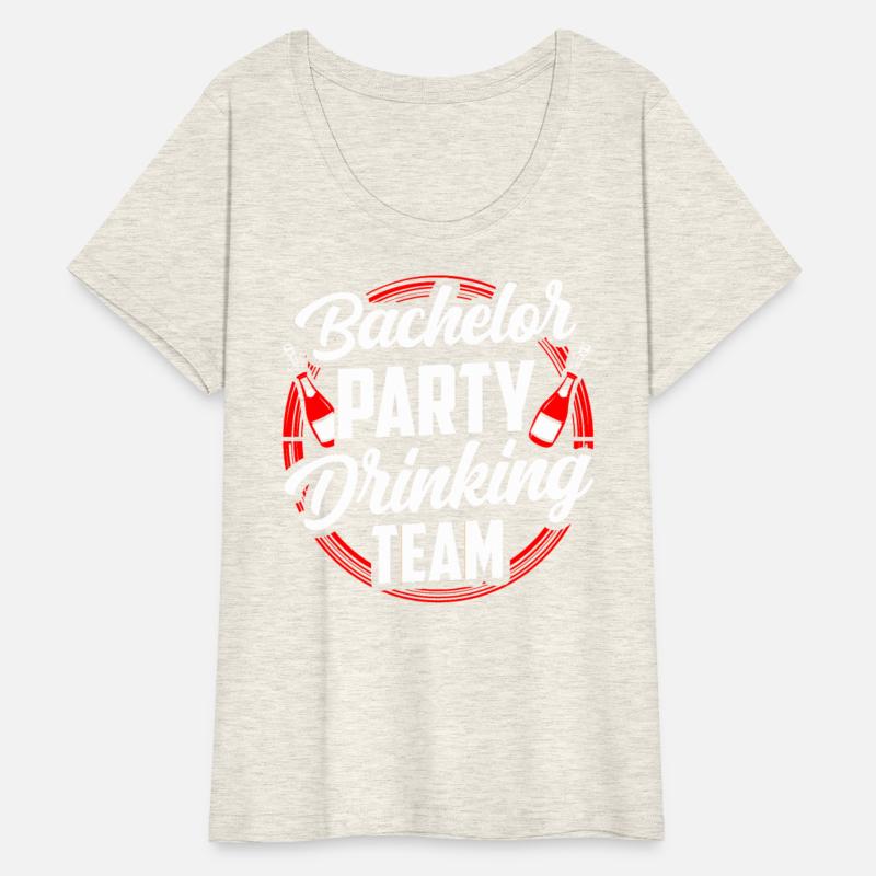 Bachelor Party Drinking Team Groom Bride