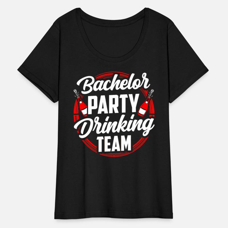 Bachelor Party Drinking Team Groom Bride