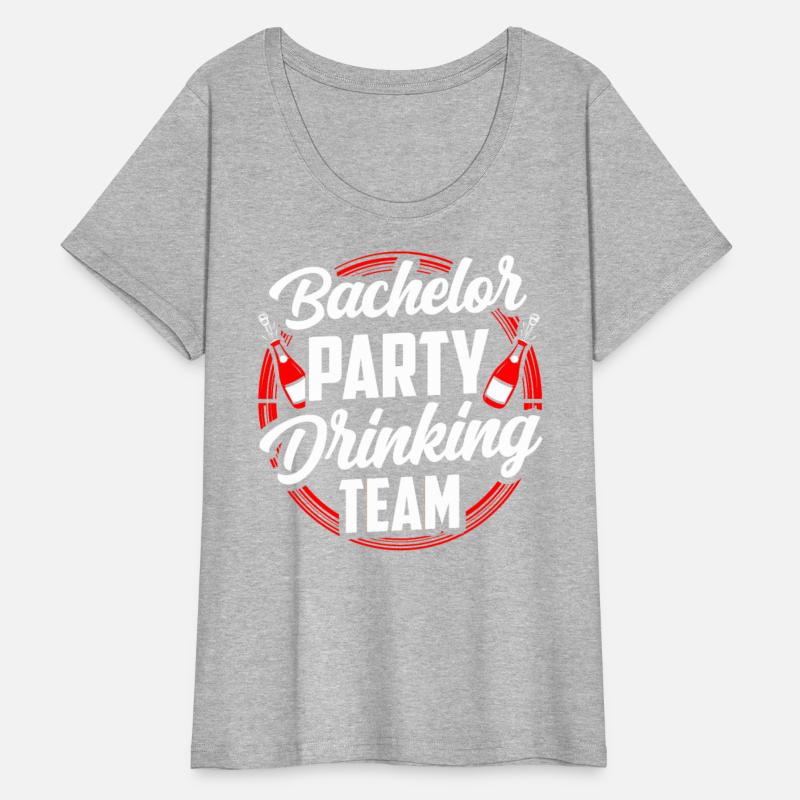 Bachelor Party Drinking Team Groom Bride