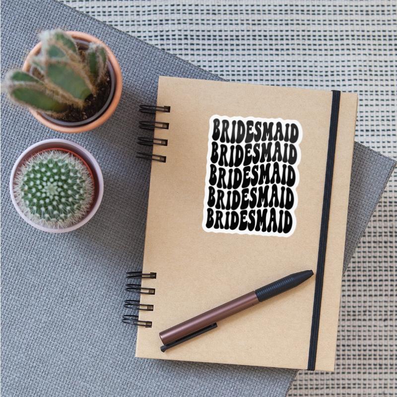 Bachelorette Party Bridesmaid Black Design
