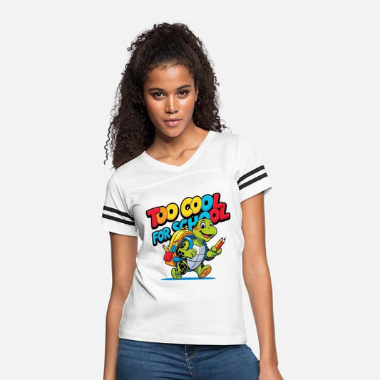 back to school, Too Cool for School Cartoon Turtle