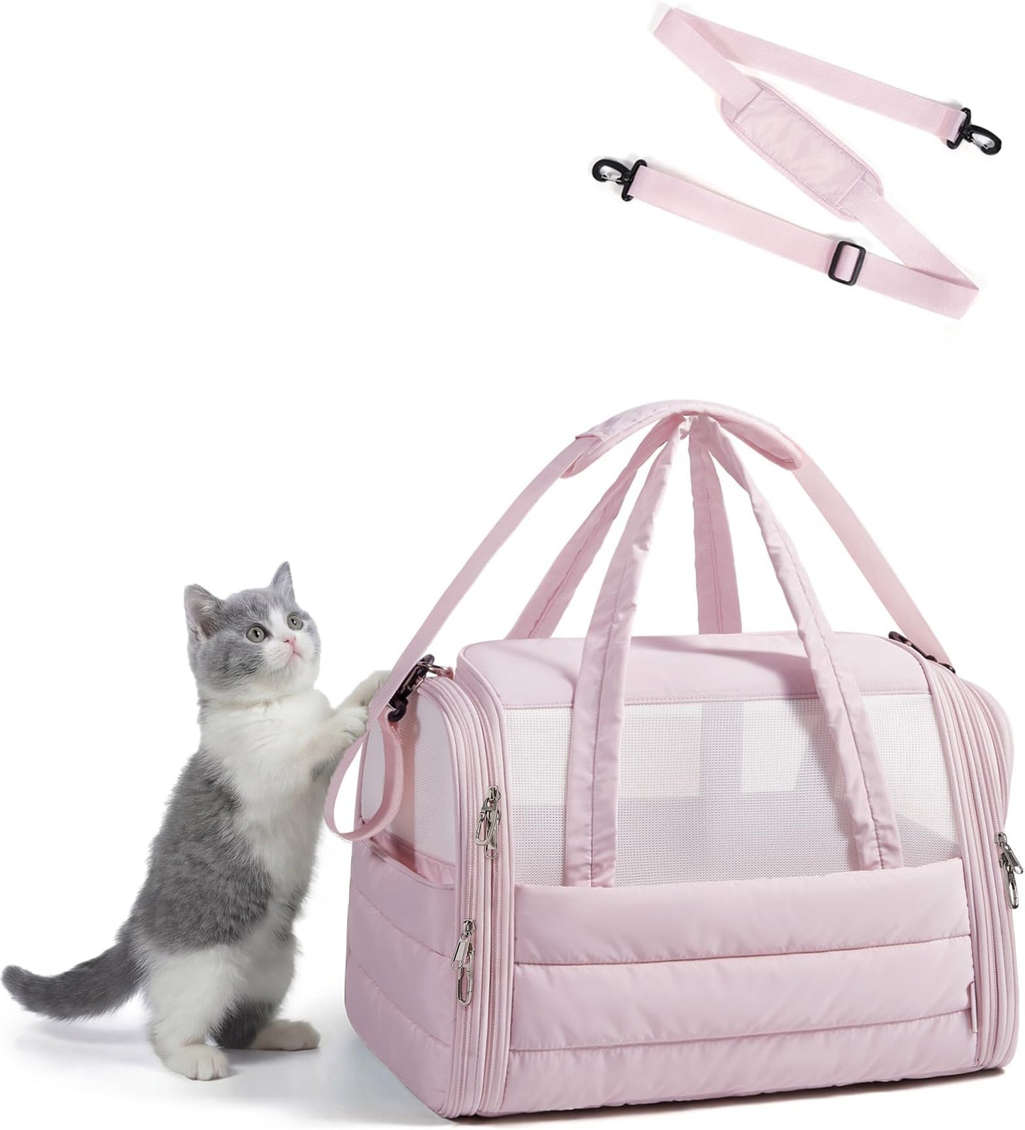 BAGSMART Cat Carrier: Soft-Sided Pet Carrier for S - Best Seller
