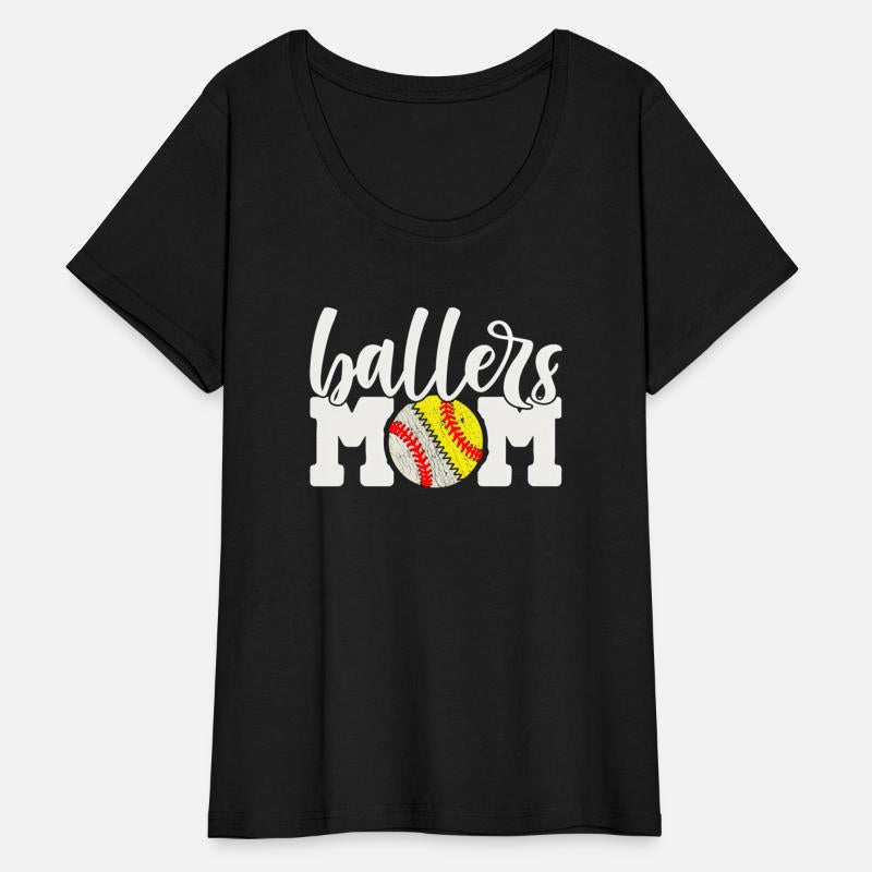 Ballers Mom Baseball Softball Cheer Mother