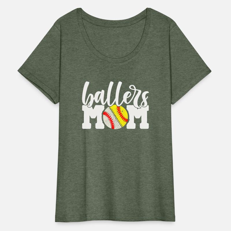 Ballers Mom Baseball Softball Cheer Mother