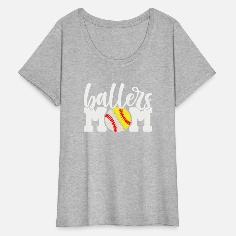 Ballers Mom Baseball Softball Cheer Mother