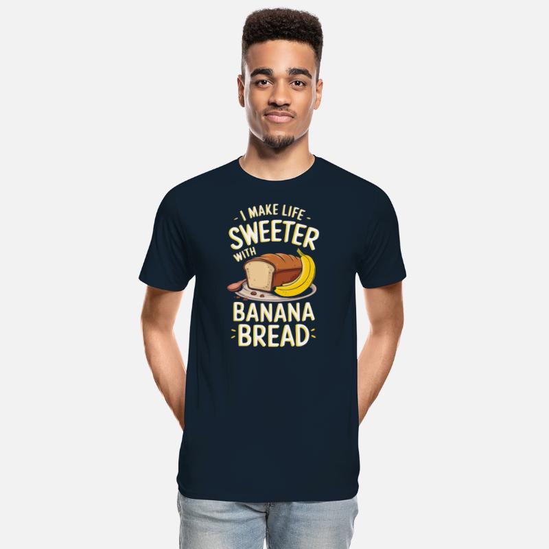 Banana Bread Eater Food Lover Breakfast Foodie