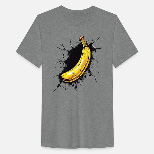 Banana Smashing Through a Wall