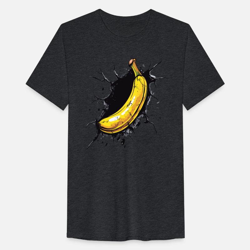 Banana Smashing Through a Wall
