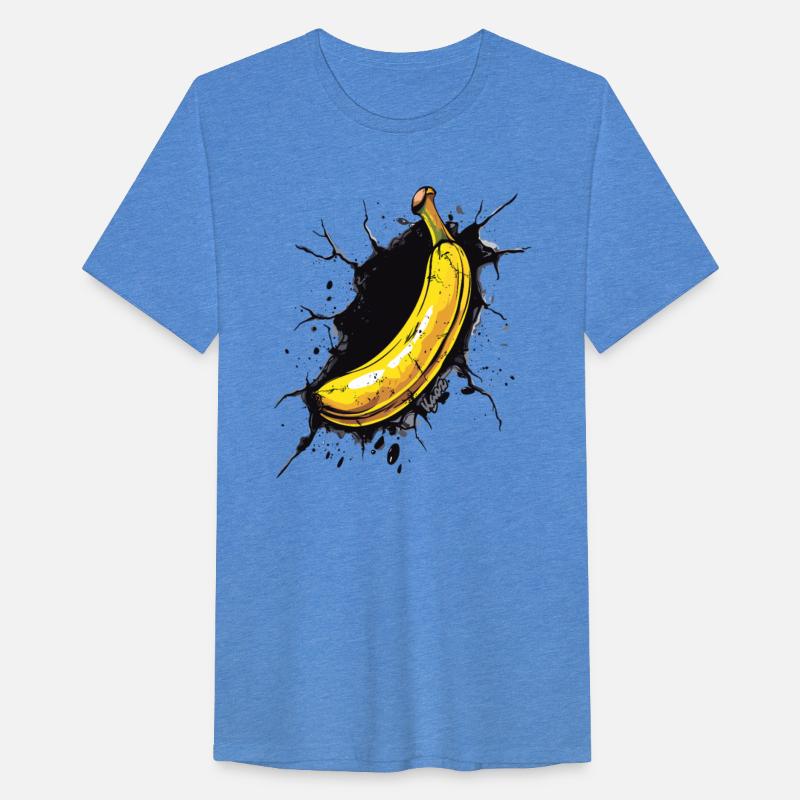 Banana Smashing Through a Wall