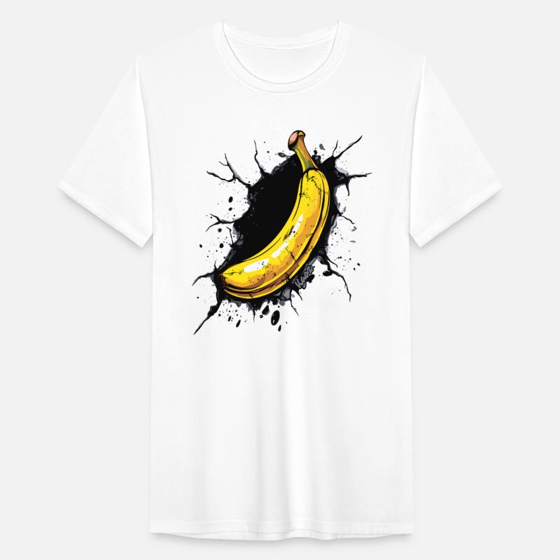 Banana Smashing Through a Wall