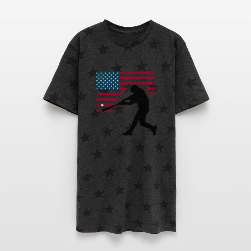 baseball bat glove usa flag pitcher ball hit sport