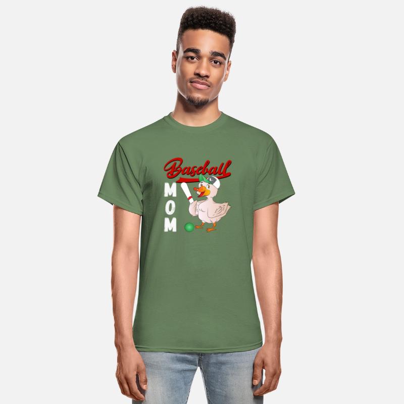 Baseball Mom Cartoon Duck Funny Baseball