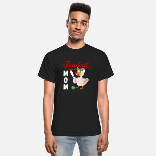 Baseball Mom Cartoon Duck Funny Baseball