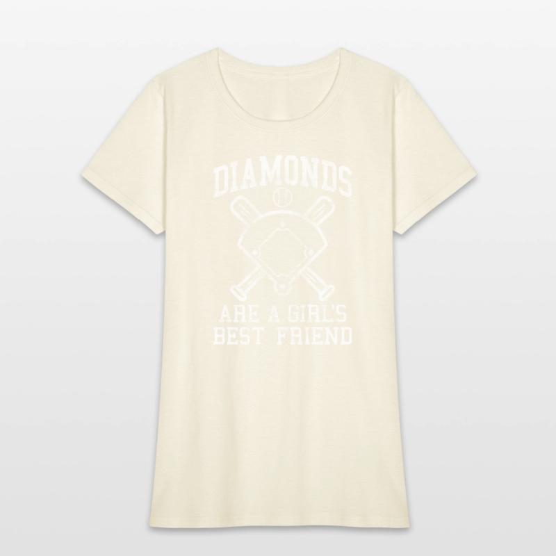 Baseball Tee Diamonds Are A Best Friend Baseball