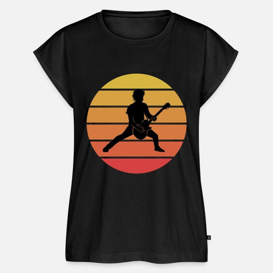 Bass Guitar Player Musician Bassist Vintage Retro
