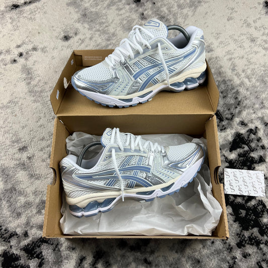 ASICS KAYANO 14 - WHITE LIGHT NAVY