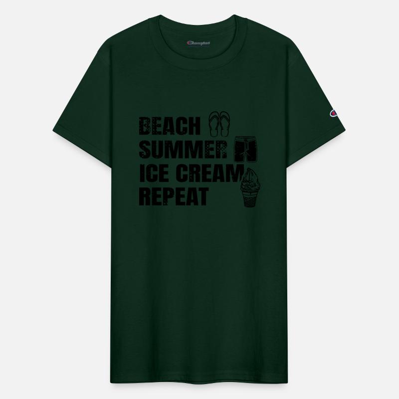 Beach Summer Ice Cream Repeat