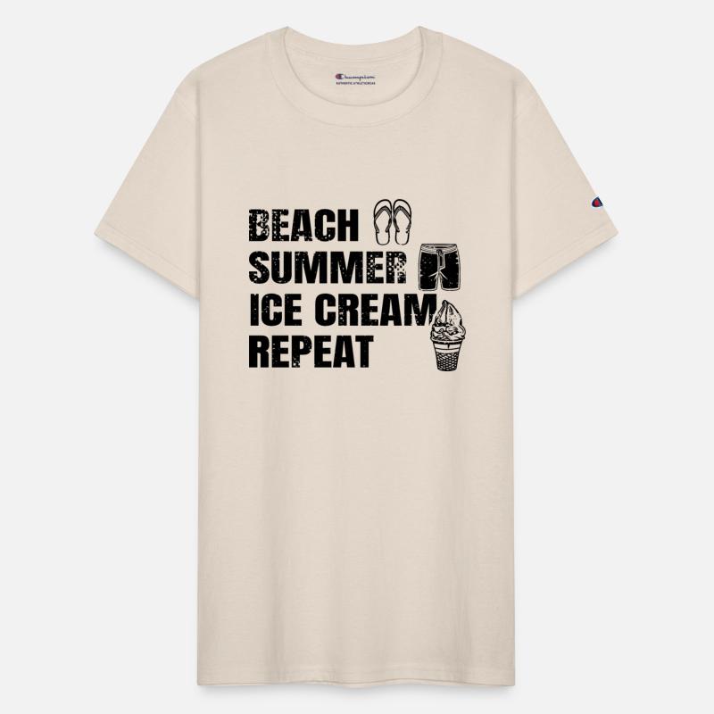 Beach Summer Ice Cream Repeat