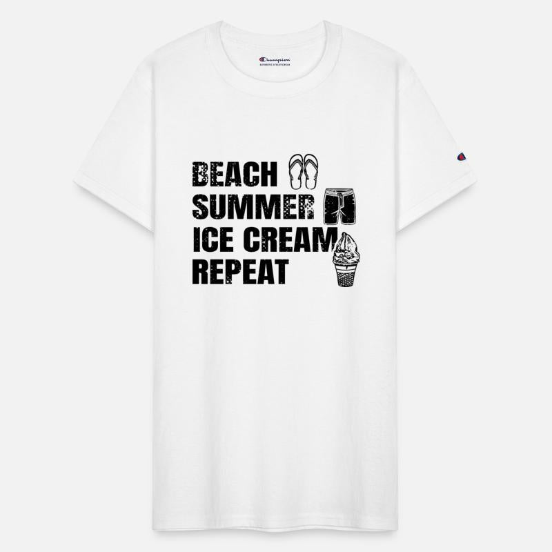Beach Summer Ice Cream Repeat