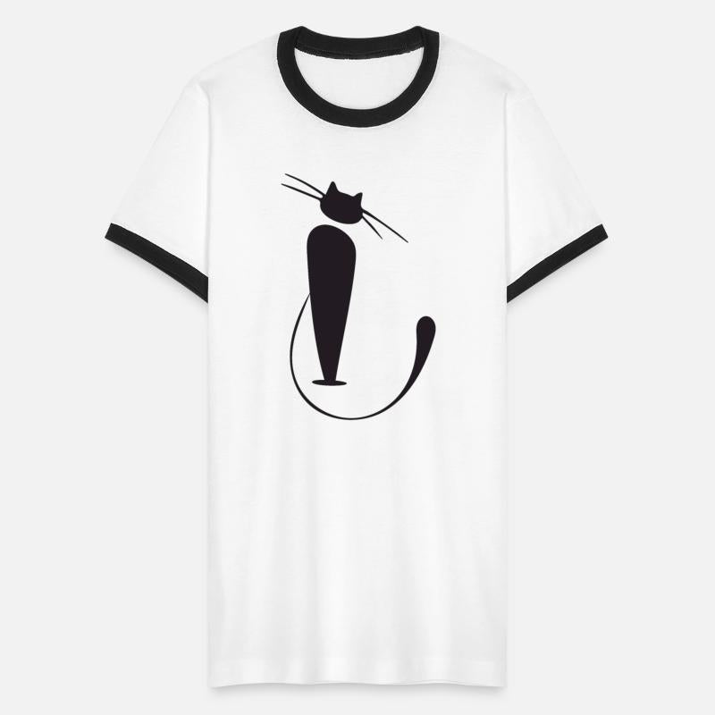 Beautiful Black Slim Cat