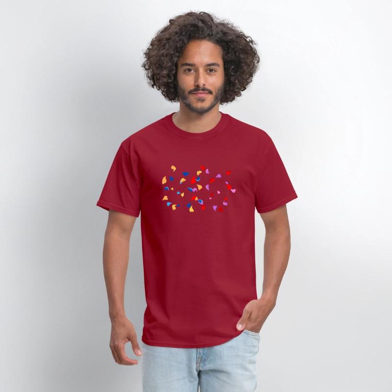 Beautiful flowers with heart and cute colors