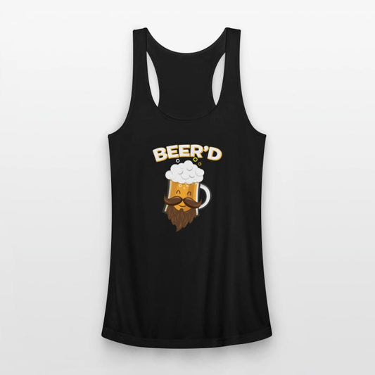 Beer_D T-Shirt - Funny Beard Mustache Beer Glass