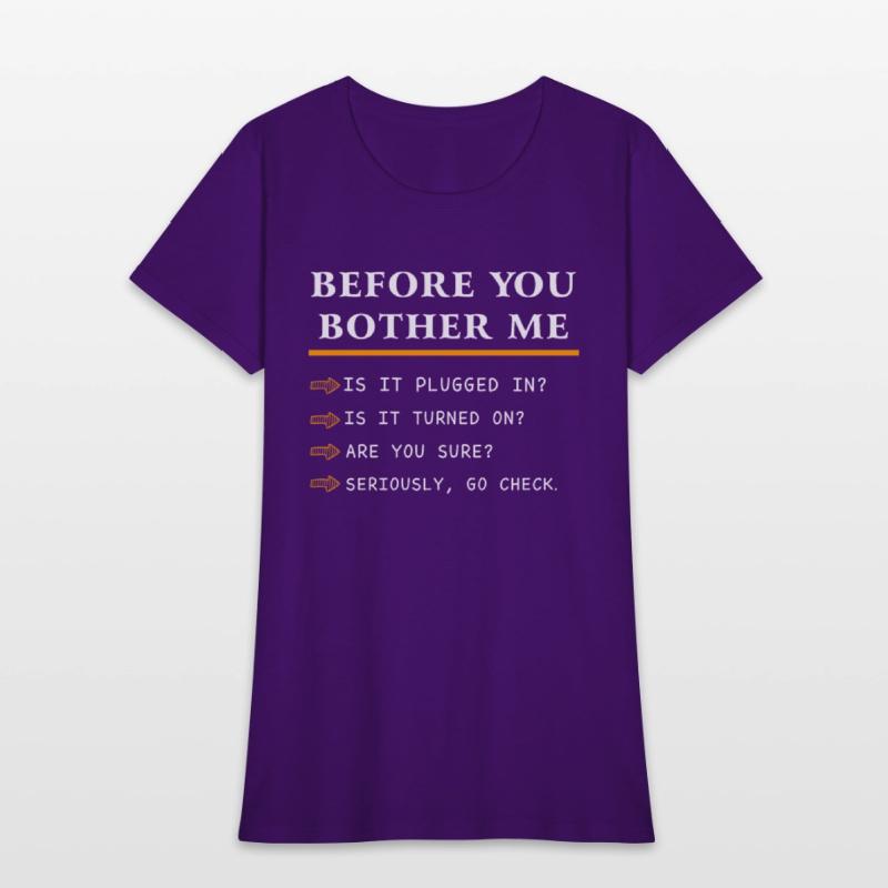 Before You Bother Me