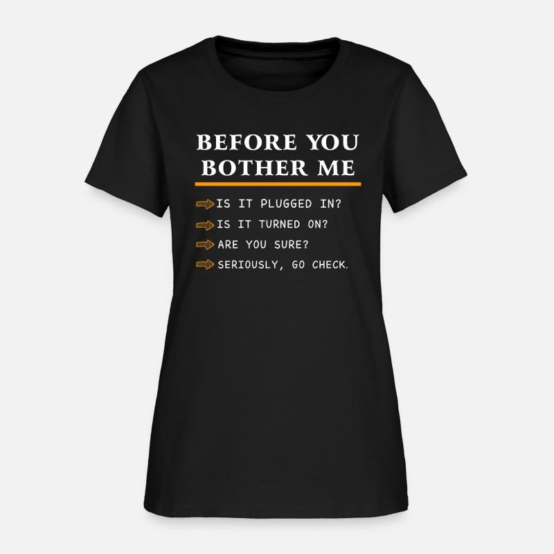 Before You Bother Me